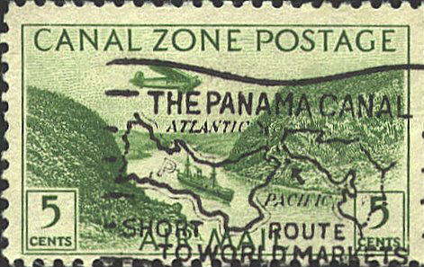 Canal Zone slogan