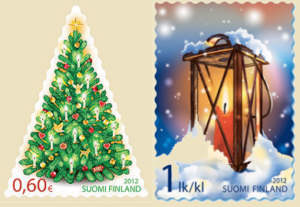 Finland julfrimärke 2012