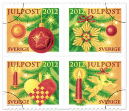 Sverige julfrimärke 2012