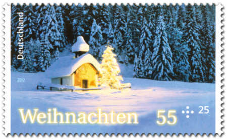 Tyskland julfrimärke 2012