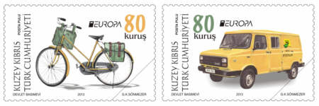 Cypern - turkisk post 20130506 Postfordon