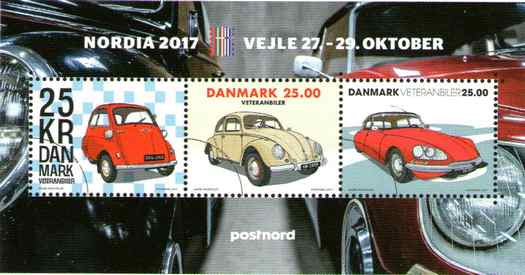 NORDIAblock med veteranbilar från Danmark