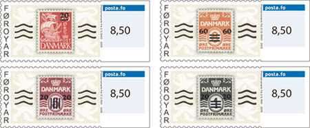 Färöarna Frankeringsetiketter 20151001