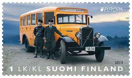 Postdiligens Finland 1933. Volvo LV-70.