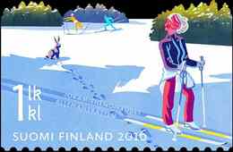 Allemansrätten skidor