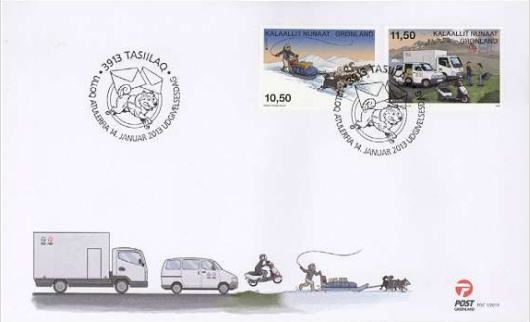 Grönland europa-fdc 2013