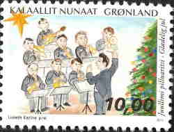 Grönland 20141020 Julfrimärken 2014
