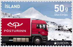 Island europafrimärke 2013
