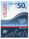 Frimärke Hagstofa Islands