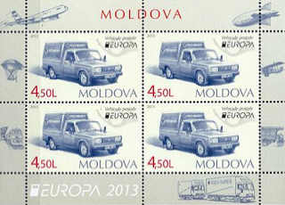Moldavien  europafrimärke 2013