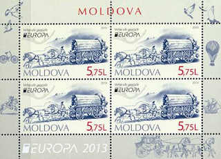 Moldavien  europafrimärke 2013
