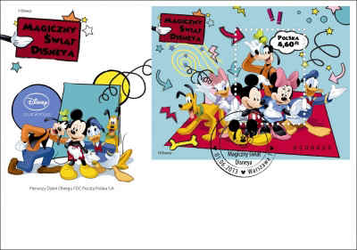 Polen FDC 20130601 Disney