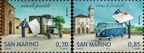 San Marino europafrimärken