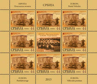 Serbien  europafrimärke 2013