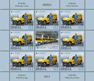 Serbien  europafrimärke 2013