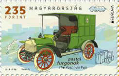Ungern  europafrimärke 2013