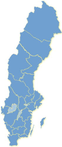 sverigekarta