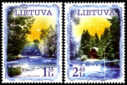 Litauens julfrimärken 2012